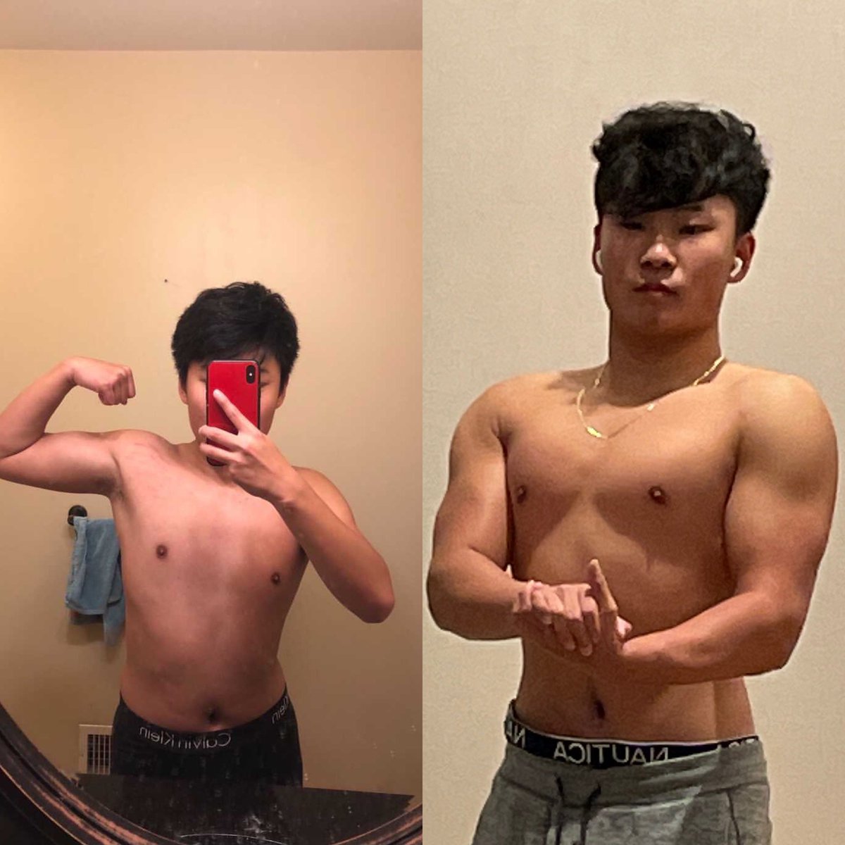 reloaqz's tweet photo. 7 months before after https://t.co/OtpvkkJMWj