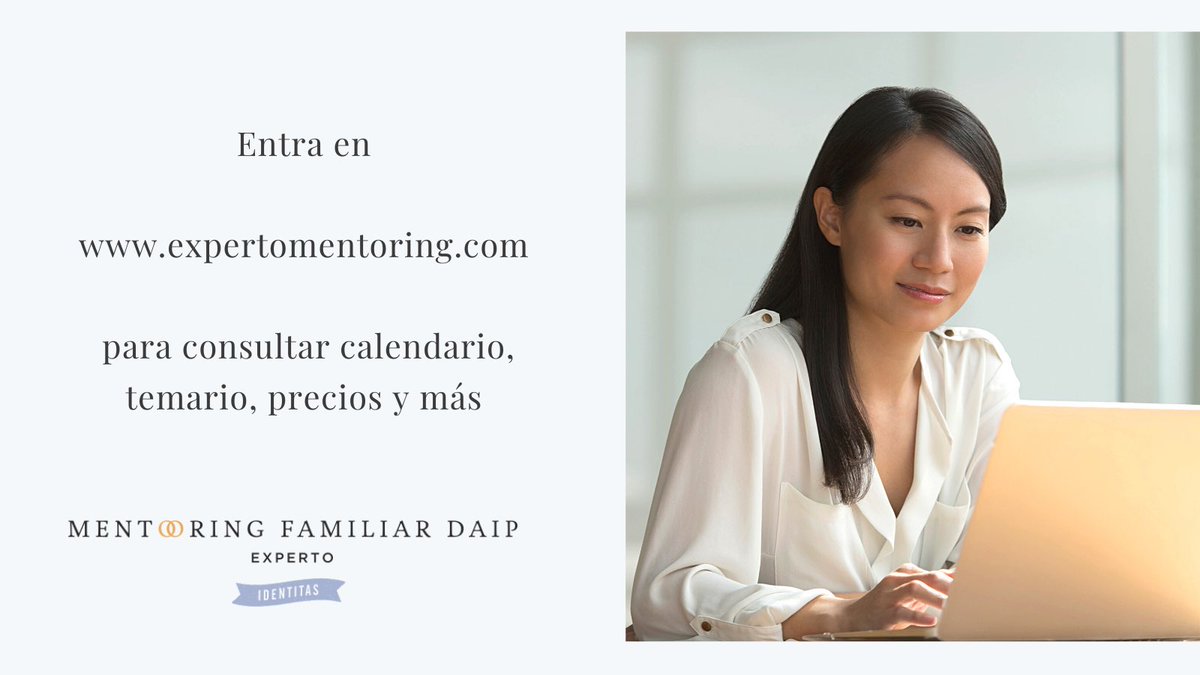 Últimos días para realizar tu inscripción:

expertomentoring.com