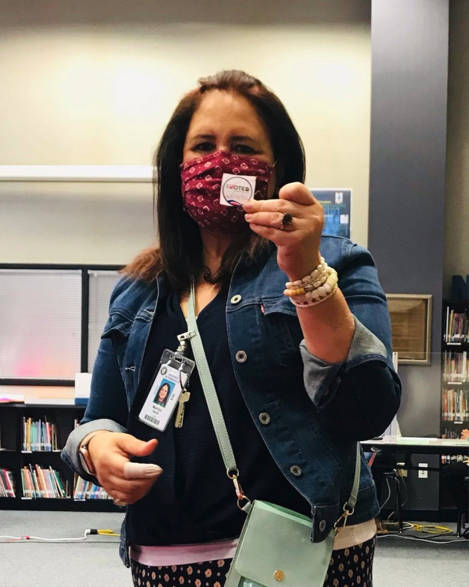 CraigEichhornPR's tweet image. Maritza Hord from Budewig voted this morning ! #aliefvotes