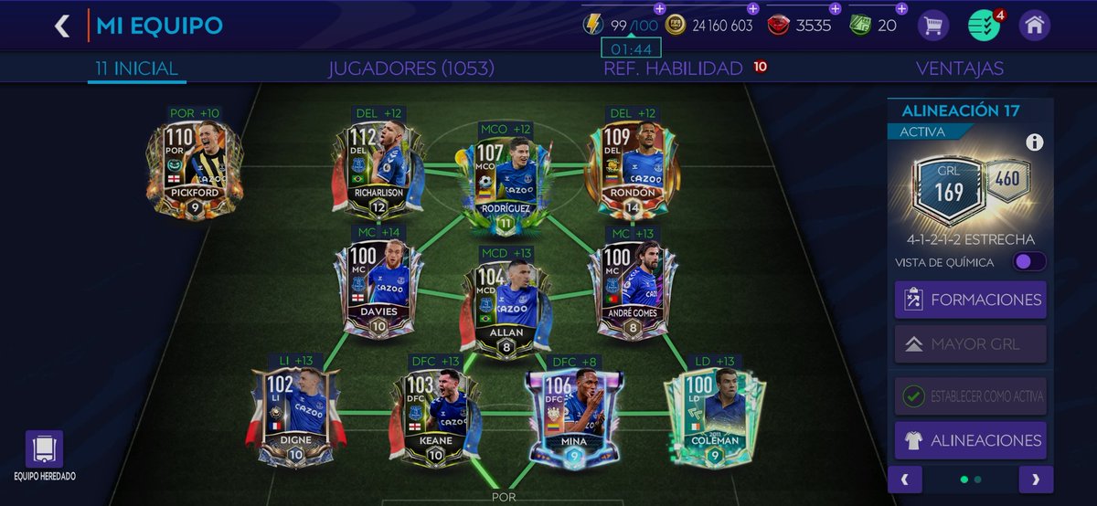 ElGamerDelFifa2's tweet photo. Actualización 
Full Everton 
Agradezco su RT https://t.co/VKb3yhlfav