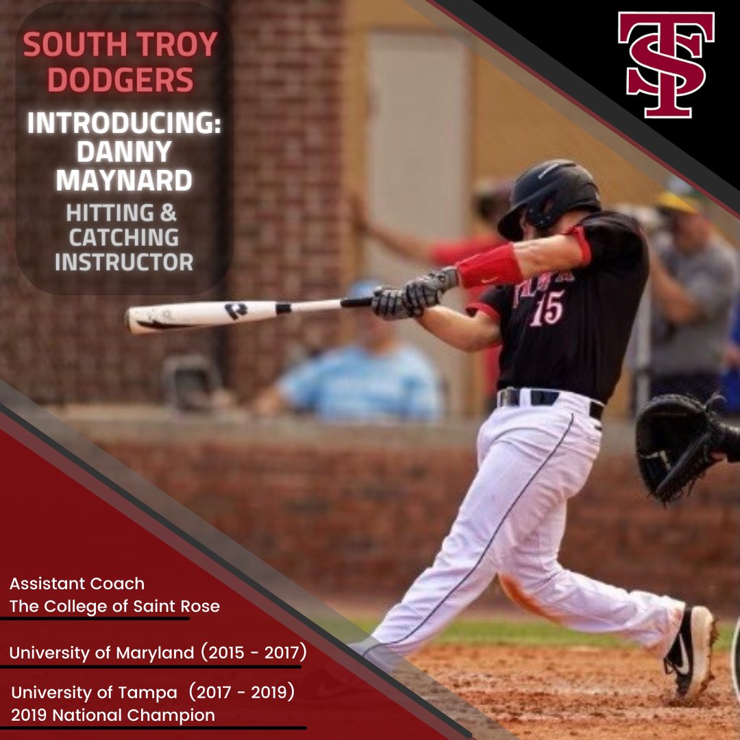 He's been a champ from Amsterdam, NY to Tampa, FL. Now he's home to lead our top-notch indoor training team. Retweet to congratulate Danny Maynard and let friends know about ST Premier Training this winterP.
 
Pitch, hit and field with the best! ⚾️🥎⚾️🥎⚾️🥎
