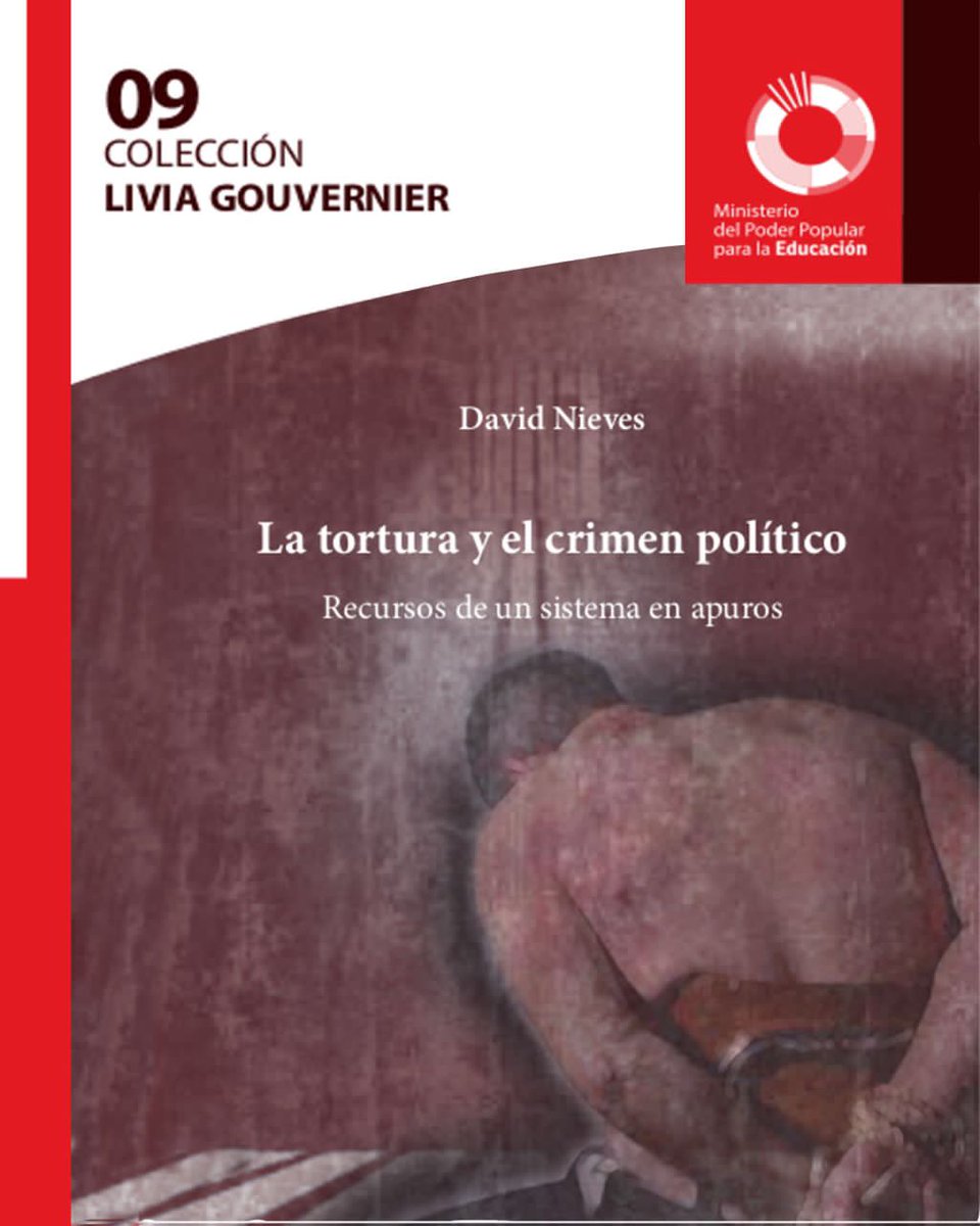 NicolasMaduro's tweet photo. Comparto, de David Nieves, el libro “La tortura y el crimen político”, en él describe con detalles y fina pluma los episodios de su captura en 1976. David encarnó con valentía, la capacidad del ser humano para defender la Patria y sus ideales. ==> https://t.co/gZ1aRRAJ72 https://t.co/MUkrTC0IpB