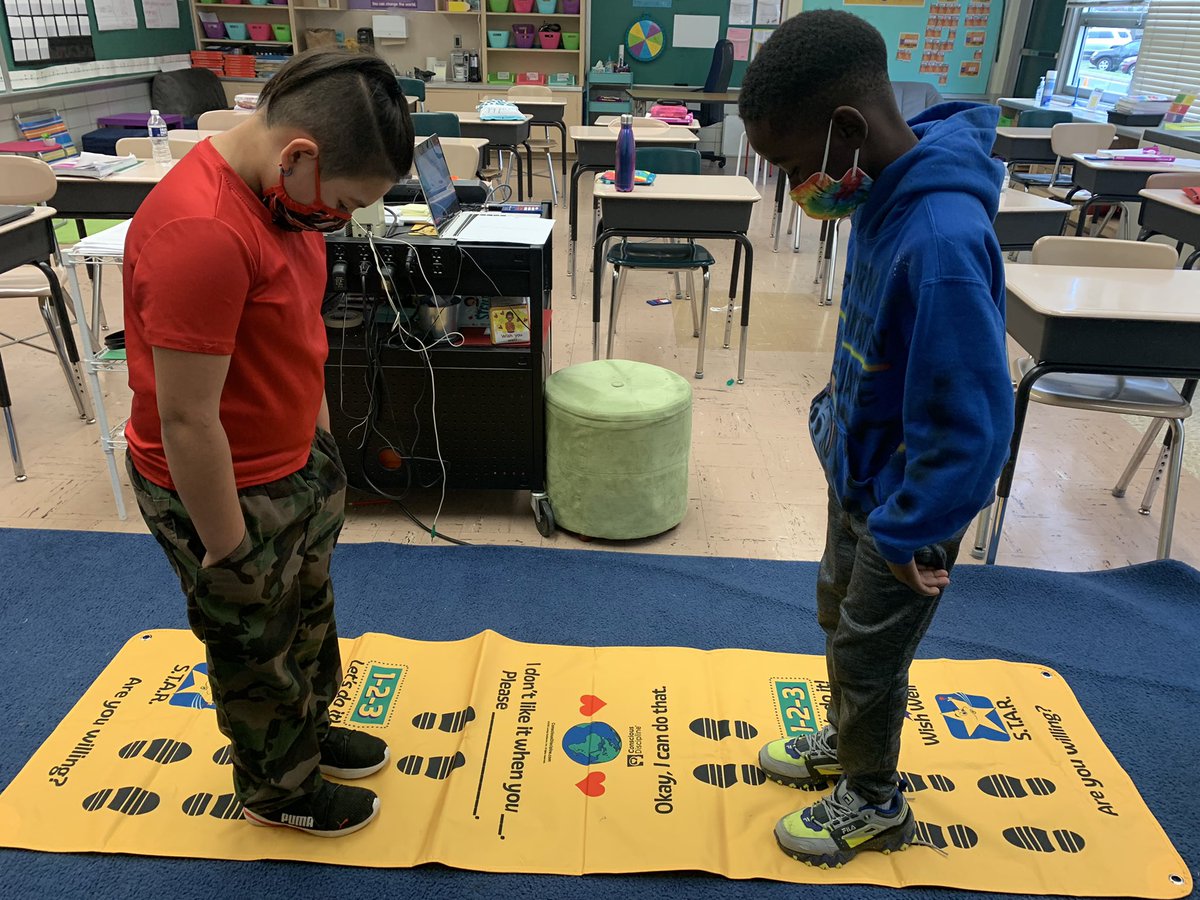 Couldn’t be prouder of my class family! Two friends asked for the Time Machine to solve their conflict, apologized, set new goals, and even shook hands at the end all on their own 😊 <a href="/ConsciousD/">Conscious Discipline</a> <a href="/elmwoodes/">Elmwood Elementary - A Community School</a>