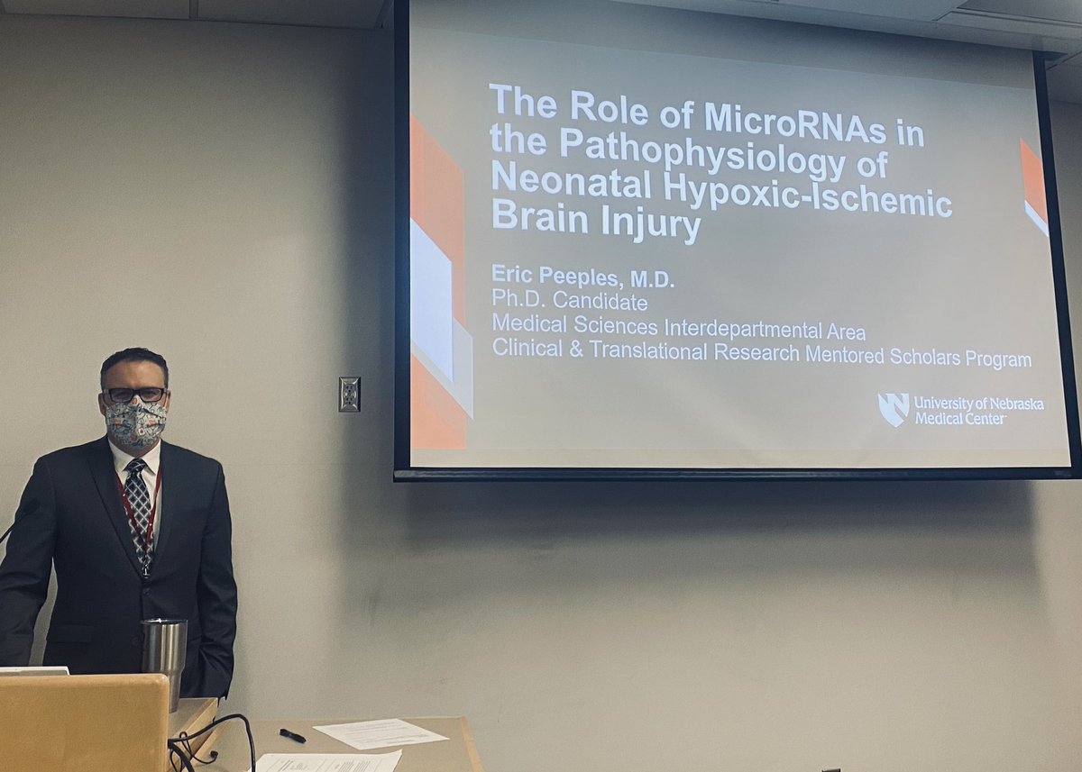 ESPeeples's tweet photo. Successfully defended my PhD dissertation this morning. Thank you so much to all of my mentors, my committee, and my family for your guidance, teaching and endless patience! @unmc @NeonatologyUnmc @ChildrensOmaha @CHRI_ResearchNE https://t.co/ihhqaDjs6E