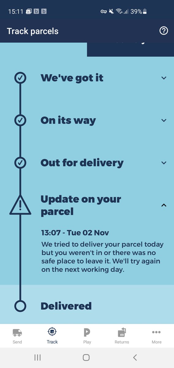 Mickr_r_de's tweet photo. @Hermesparcels Thanks for sending another invisible delivery driver that attempted to deliver a package to us that we could not see on the blink camera

These are now 12 packages that were not delivered on time.
And no safe place either so he can't also not read https://t.co/8ximGm9NBv