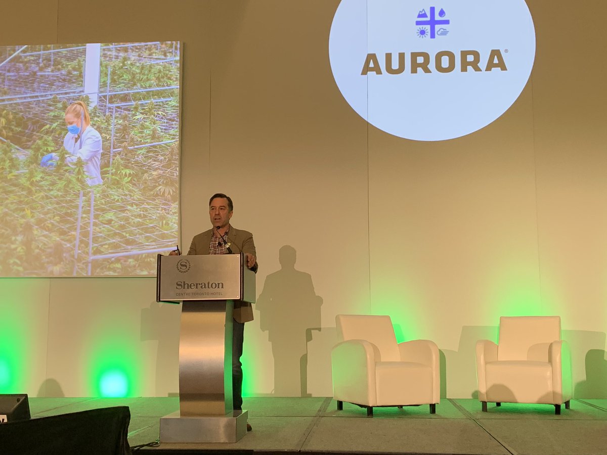 katehillyar's tweet photo. “We firmly believe that we have one of the top breeding programs, not just in Canada, but in the world.” - Charles Pick, SVP, Science &amp; Innovation @Aurora_MMJ #CannaExecSummit2021 https://t.co/GqnWSSLcuN
