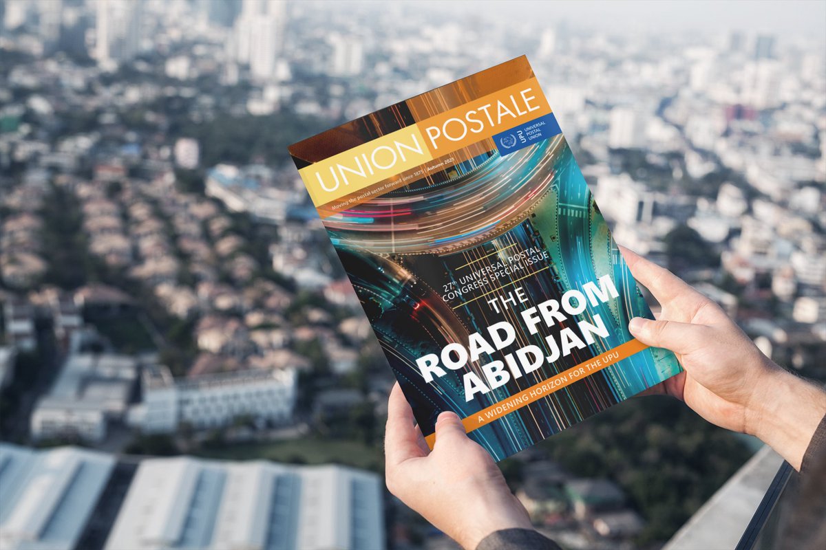 It was a long road to #Abidjan but, as you'll read in this #UnionPostale, we reached our destination safely.
Our cover story examines the pressing issues addressed @ #UPUCongress2021 & reviews progress on opening #UPU_UN to wider postal sector players bit.ly/3jZ0ne4 #CIV