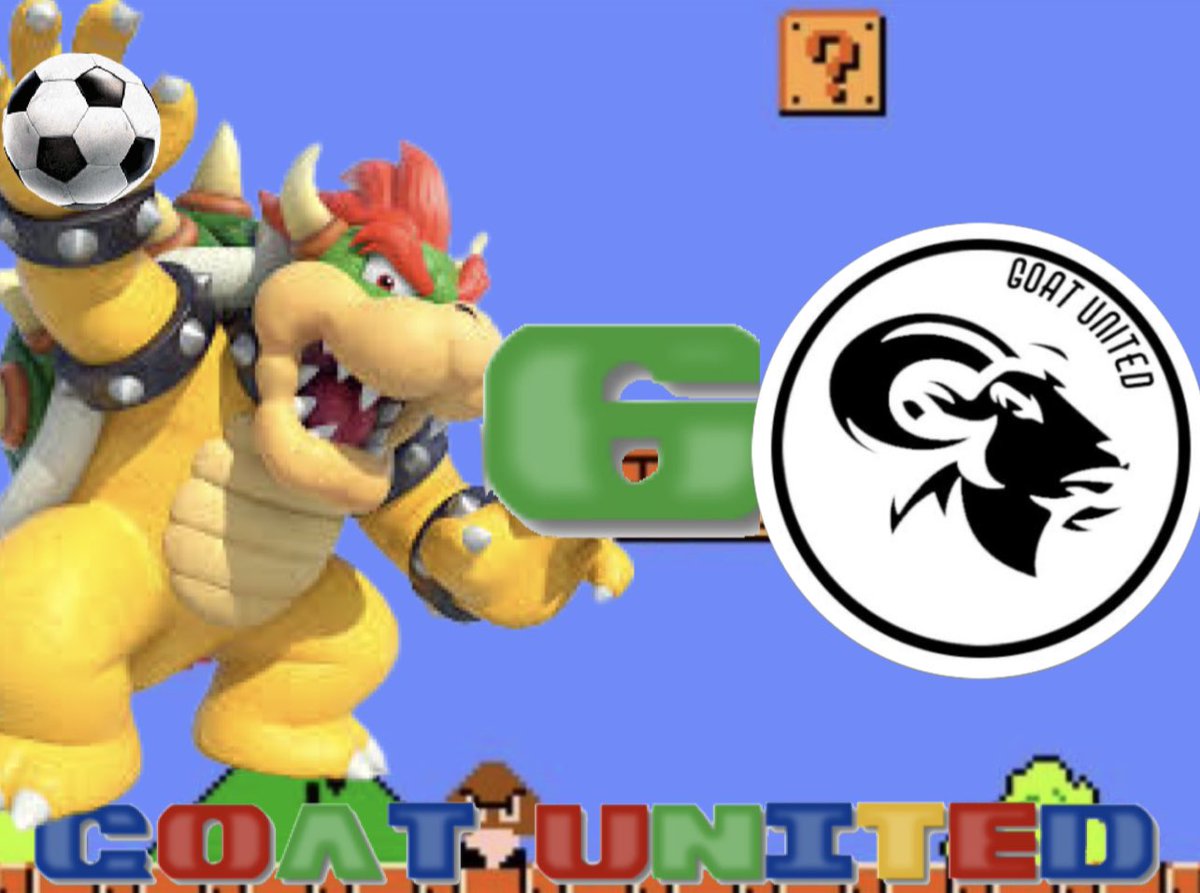 Van quedando menos, MAÑANA DÍA 3 de NOVIEMBRE, a las 22:20 Torneo TRIBUTO A #SUPERMARIO ,
Con el número 6, no podía ser otro…
<a href="/eGOATUnited/">Goat United Esports</a> 
Bienvenidos 
#BeWolfmyFriends