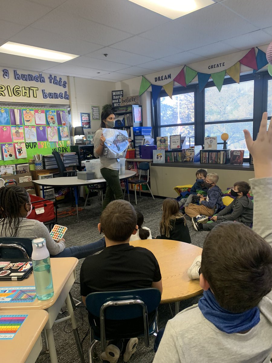 Thank you <a href="/ElmhurstHist/">Elmhurst History Museum</a> for visiting third grade <a href="/JacksonD205/">Jackson Elementary</a> and teaching us about Elmhurst and our past!#historyrocks <a href="/ElmhurstD205/">Elmhurst CUSD 205</a>