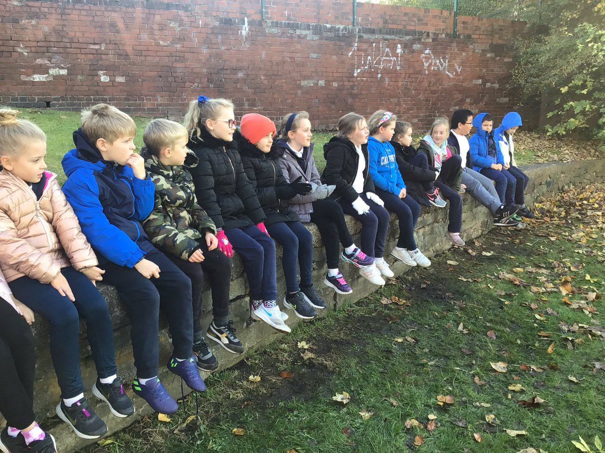 StJosephsCas's tweet photo. Today y4 enjoyed their first session of Forrest School. They talked about fire work safety before collecting leaves around the school field to make their own firework.
#forrestschool https://t.co/9ctly8VKs7