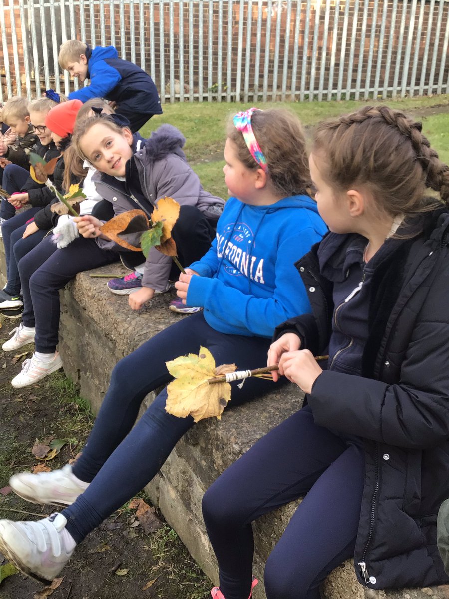 StJosephsCas's tweet photo. Today y4 enjoyed their first session of Forrest School. They talked about fire work safety before collecting leaves around the school field to make their own firework.
#forrestschool https://t.co/9ctly8VKs7