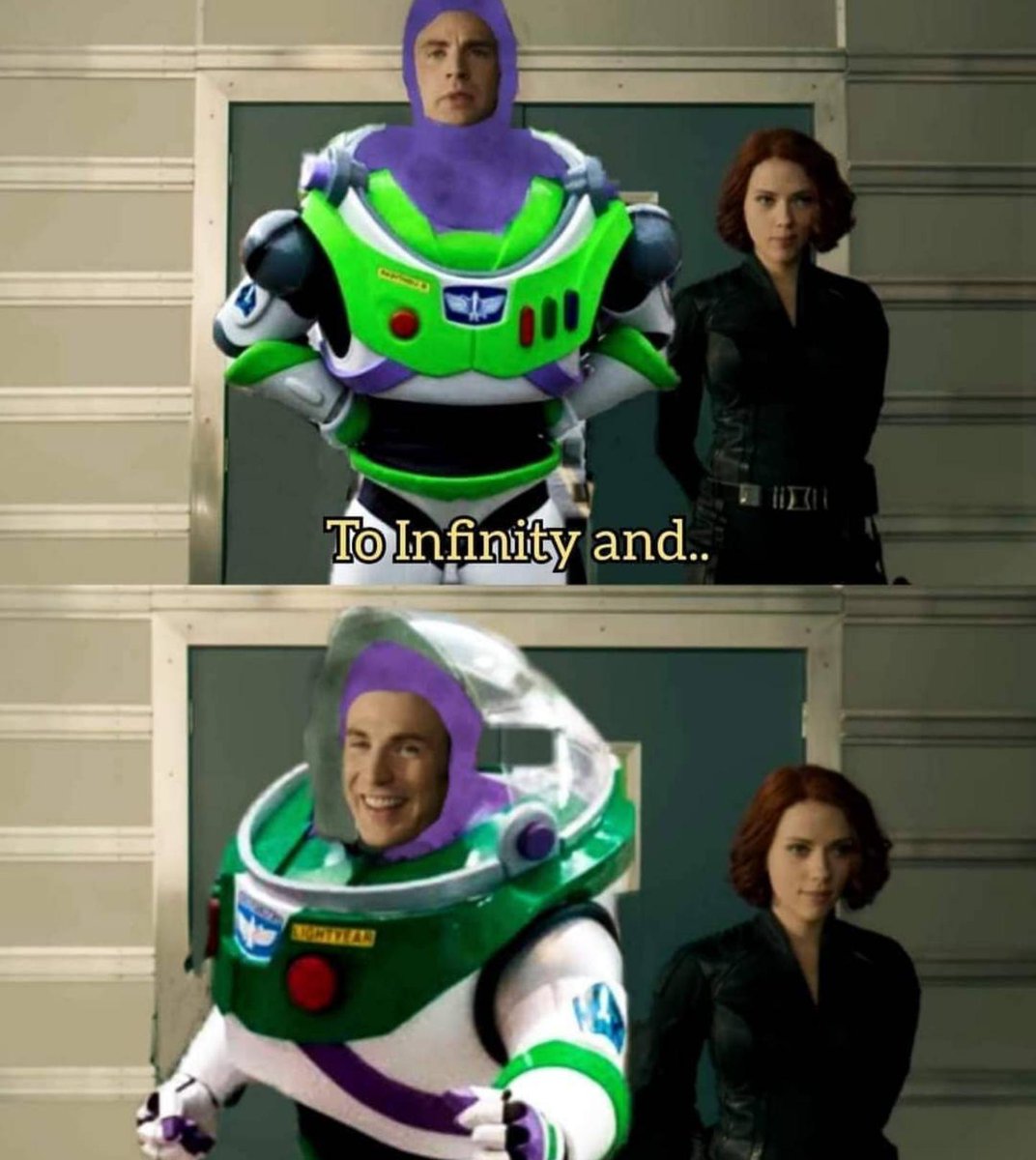 GNN_Home's tweet photo. Ha Ha! Thought this was cute!! ~dd~
#toystory #buzzlightyear #buzzlightyearmeme #pixar #chrisevans #astronaut #captainamerica #bhfyp #geeknewshq @ChrisEvans https://t.co/9PCYEPlTqc