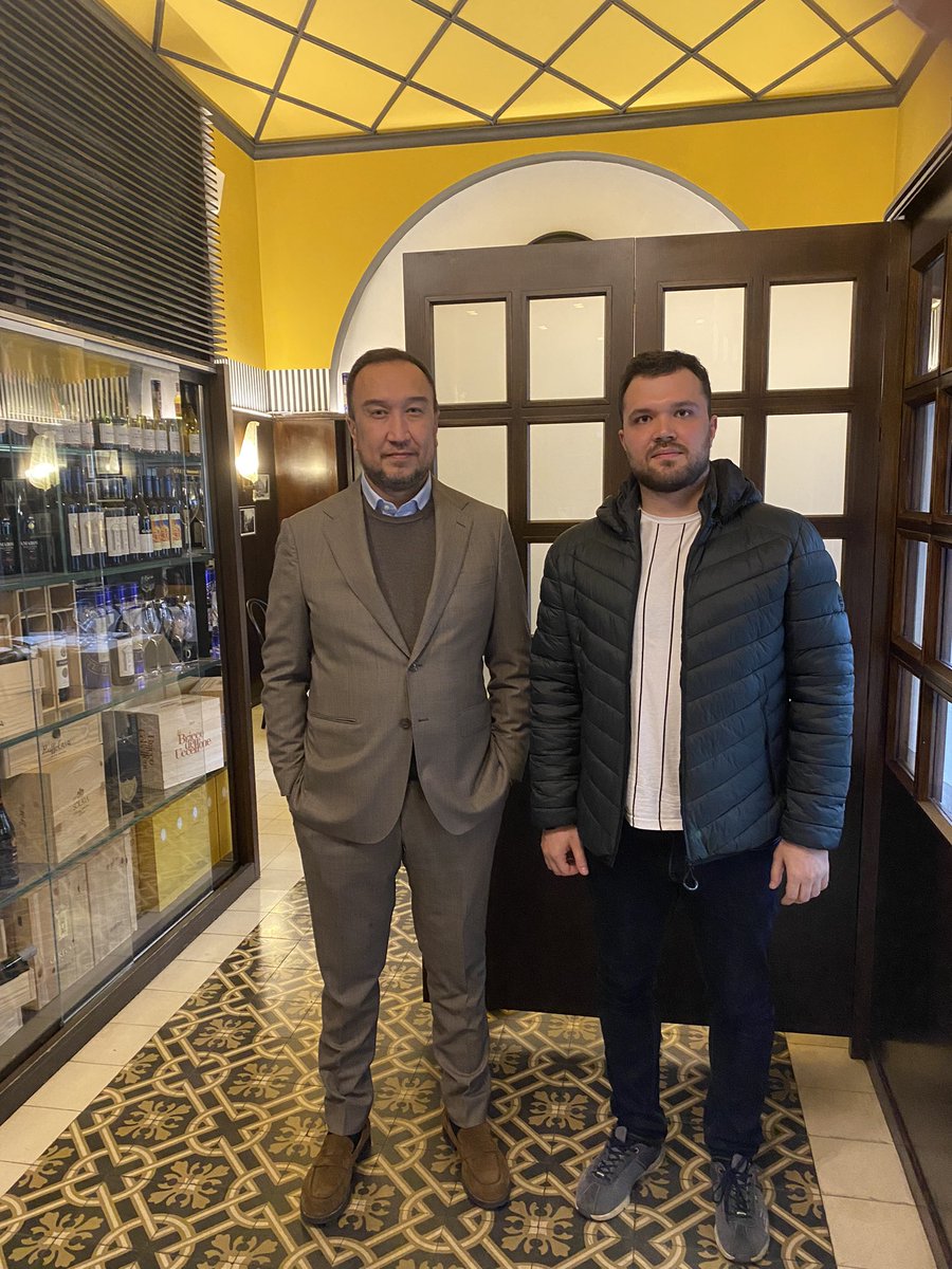 Пообедали с <a href="/marco_trabucchi/">Marco Trabucchi</a> в Милане. И очень много говорили о «Спартаке». Скоро в <a href="/championat/">Чемпионат</a>