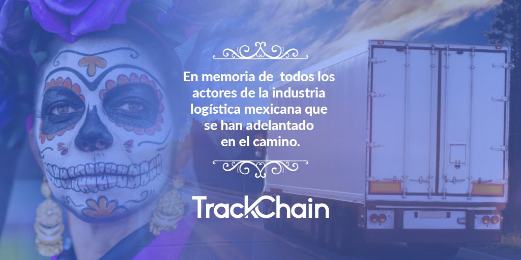 TrackChain_io's tweet image. Recordar a los que se fueron es mantenerlos vivos.✨ 
Este 1 y 2 de noviembre, en México celebramos el Día de muertos 💐⚰💀🌹 y TrackChain es partícipe de la cultura Mexicana.
#TrackChain #cultura #díademuertos #logística