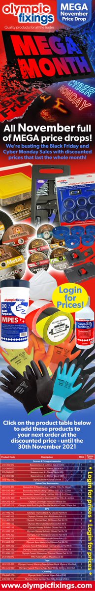 OlympicFixings's tweet photo. MEGA MONTH IS HERE! The biggest promotion in our history has begun and it lasts the whole of November!
Visit https://t.co/ozw8WFBWuO
#megamonth #olympicfixings #blackfriday #cybermonday https://t.co/uybFRHvuoM
