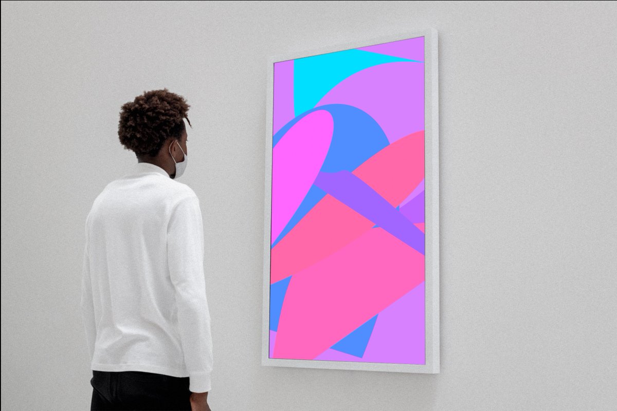 #genart #generativeart #Bézier #curves #hsb