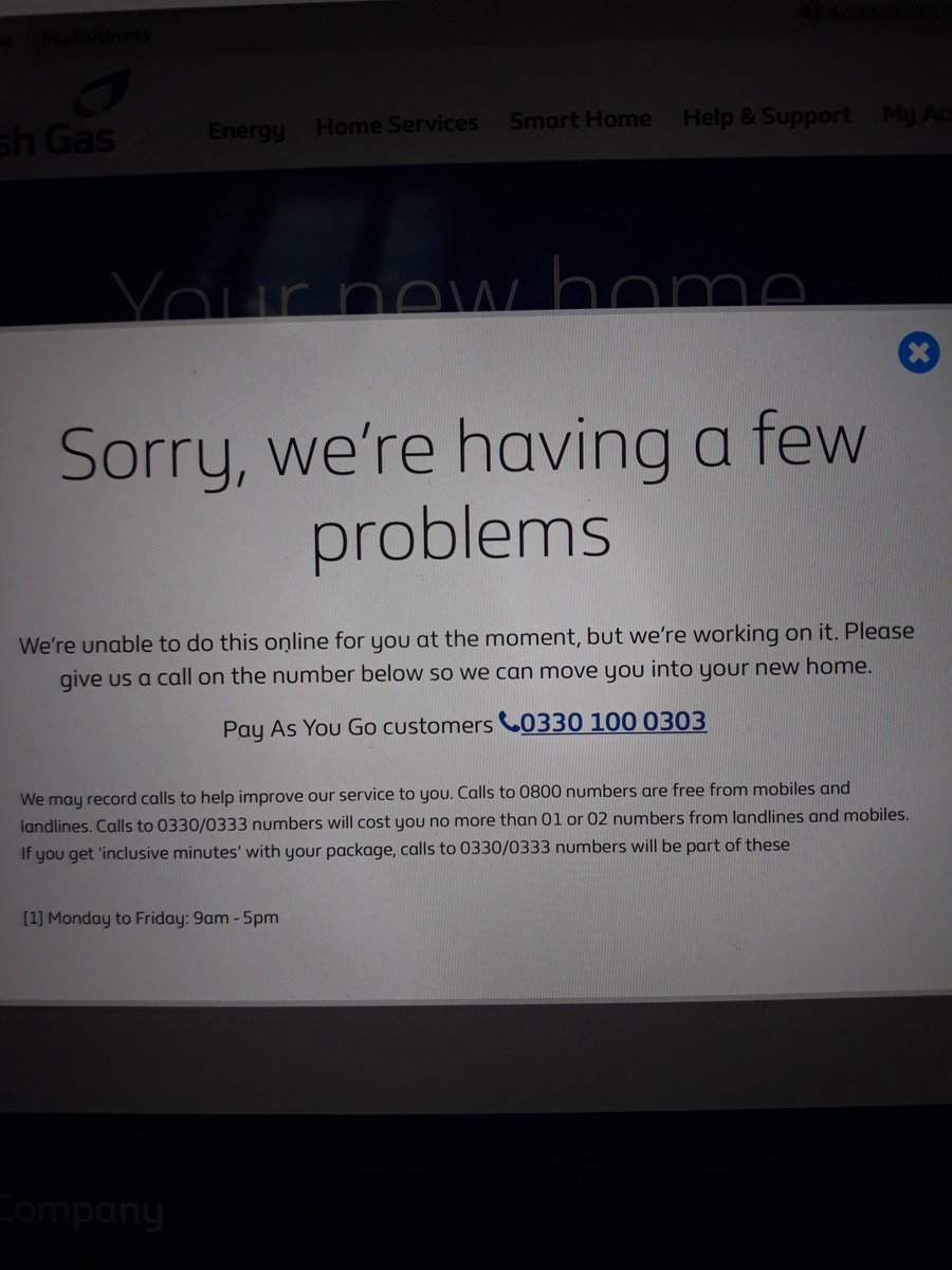 davids__13's tweet photo. @BritishGasHelp Hi Gavin, my original comments still stand. Your website says I have to go online (see below), the phone line you have given says unless you have an emergency and have disrupted supply you must go online. David https://t.co/KpYppgnznQ