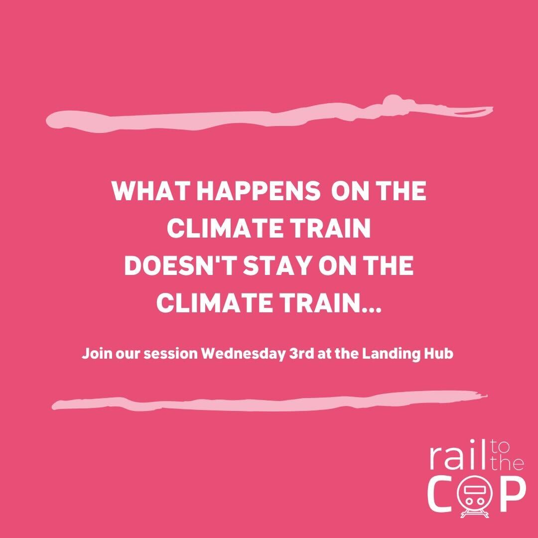 Rail to the COP tweet media
