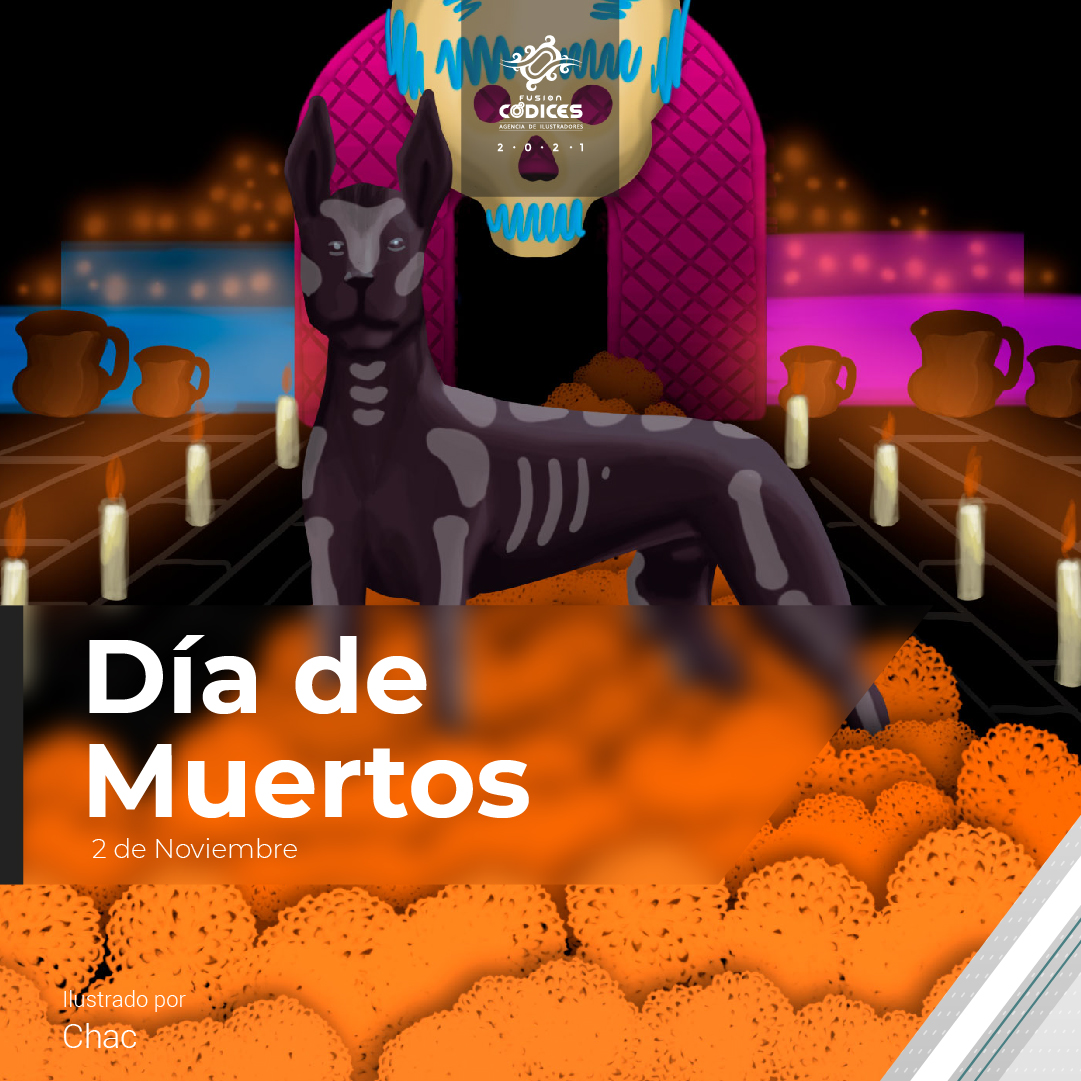 fusioncodices's tweet photo. El día de muertos es una conmemoración muy importante para la cultura Mexicana
el día de hoy la ilustramos con un trabajo de @Tulkanchac
#ilustracion #artista #mexico #fusioncodices #ilustraciondigital #illustration #agenciadeilustradores #DiaDeMuertos https://t.co/0X6xAOKczQ