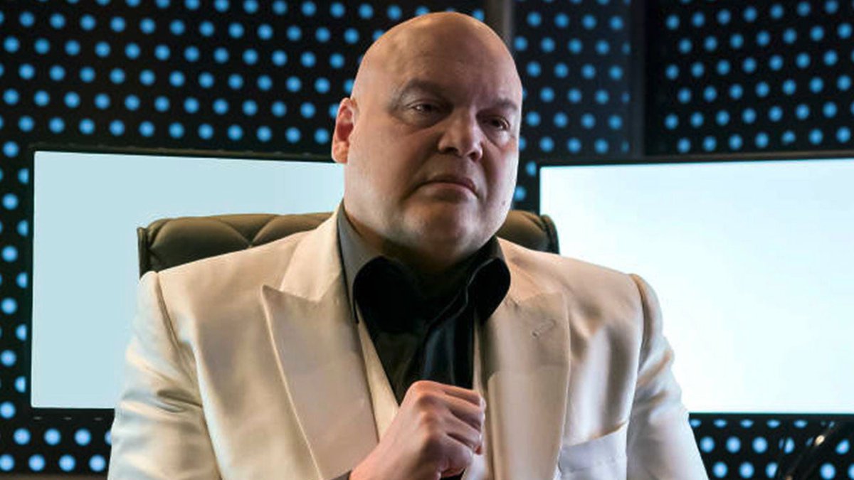Spider_Leaks's tweet photo. Vincent D'Onofrio's "Wilson Fisk" aka 'Kingpin' (which first appeared on Daredevil Series on Netflix) will appear on the following episodes of #Hawkeye:

• Episode 4 - Post Credit Scene
• Episodes 5 &amp; 6

#Marvel #MarvelStudios #MCU https://t.co/zRlqbKnrg8