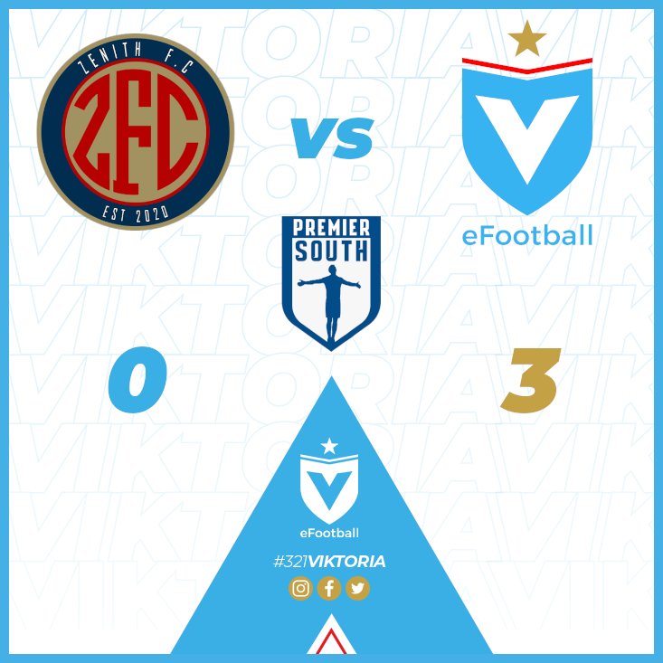 VPG Europe
Monday night was the fifth match of the running season against the British team Zenith FC.
With a clear 3:0 victory we climb our way up the table.
After five matches no team has been able to defeat us so far.

#vamosviki #321viktoria #fifa22
#blnefootball #ProClubs