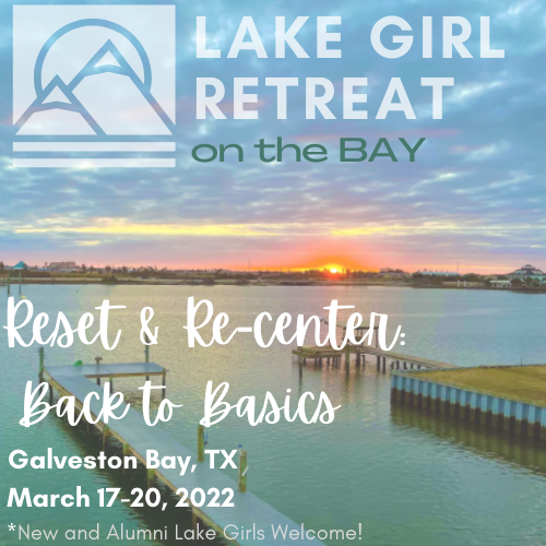 Oh hey!!! I'm taking the #lakegirls to #galvestonbayTX SOOOOOO If you've considered  joining in the fun, you don't miss this #womensretreat  Details coming soon! 💚💙

#resetandrecenter #backtobasics #lakegirlretreats #empoweringwomen #yourbiology = #yourbiography