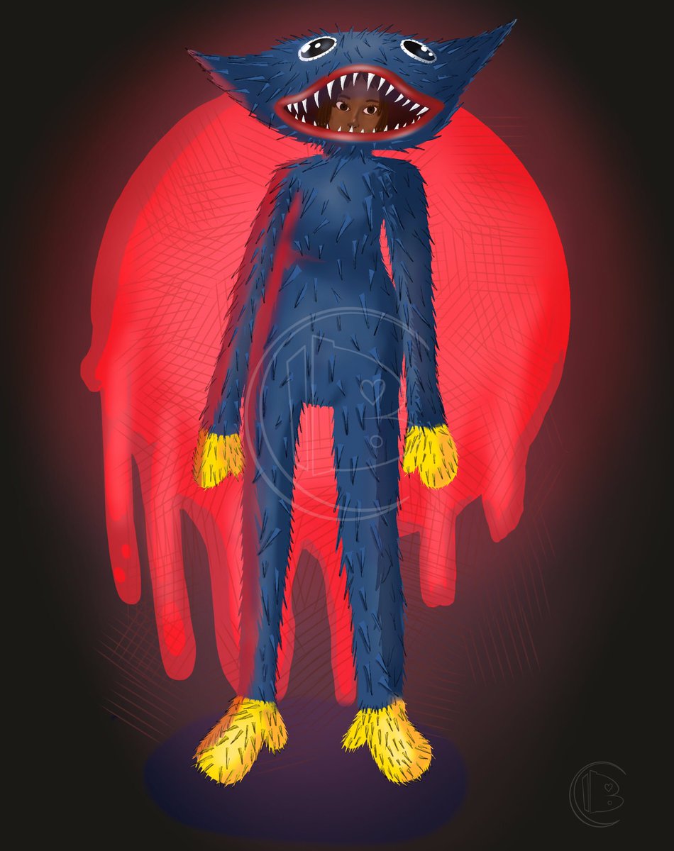 Briezeee's tweet photo. Had so much fun doing this on stream .. I love it .. isn’t my Halloween costume great? 

Thanks to those who joined in on that stream <3 

#PoppyPlaytime #huggywuggyfanart #twitchstreamer #digiart #docmyart #costume #halloween 

Here’s my twitchy^^ : https://t.co/wm2mCrhjX1 https://t.co/UvQJ8aVrB2