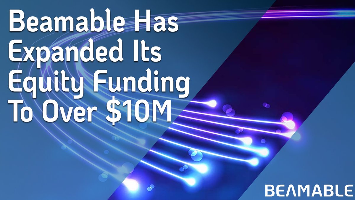 Beamable's tweet photo. Big news for the future of Beamable 

Press Release: https://t.co/YLUC2IY788 https://t.co/fGo3JwvQRy