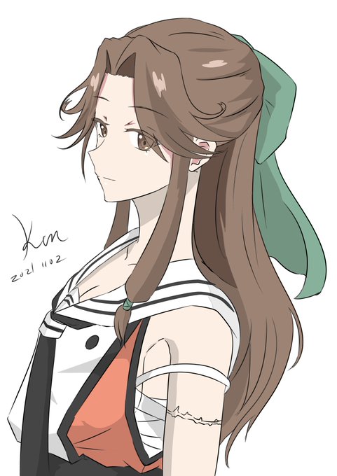 #艦これ版深夜の真剣お絵描き60分一本勝負
#艦これ版真剣お絵描き60分一本勝負_20211102 