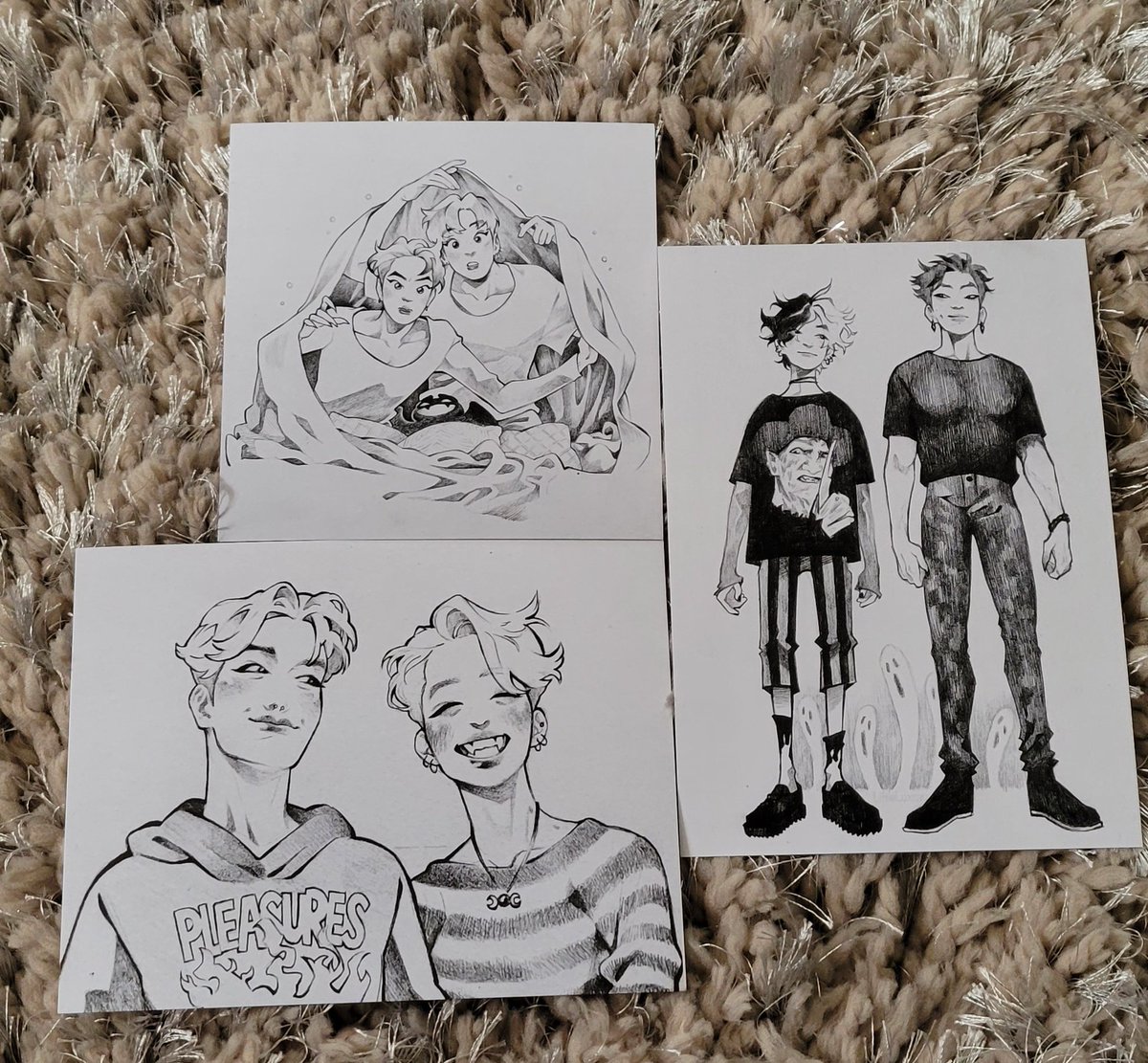Prints are in!! Some old and some new, we will have these prints for ANYC ! (Third year print will also be added!)