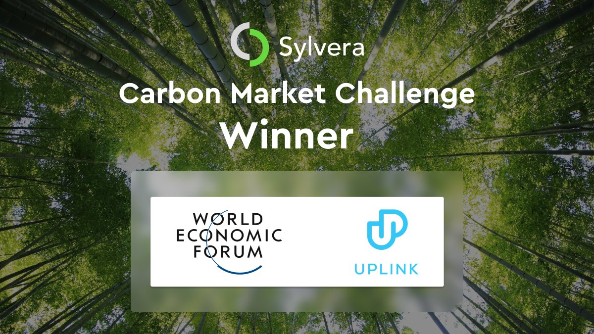 SylveraCarbon's tweet photo. Big news! Sylvera has been selected as a top innovator in the @WEFUpLink World Economic Forum Carbon Market challenge.

As a challenge winner, we're excited to embark on a year-long programme of engagement with Uplink &amp; World Economic Forum to maximise our impact together. https://t.co/lYV1pzBgYm