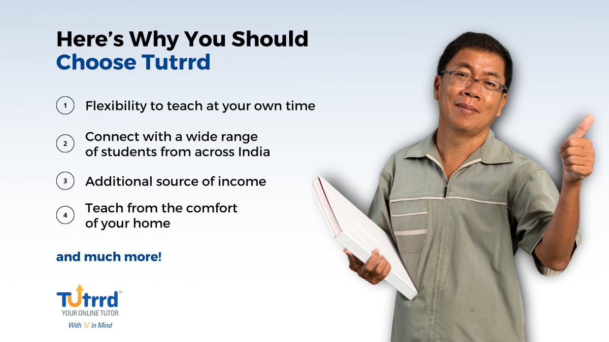 Choosing the right platform for scheduling your online classes is essential. Here's how Tutrrd can help you with your online tutoring journey - tutrrd.com/become-a-tutor/

#TeachWithTutrrd #Tutor #TutorLife #TutorOnline #TeachOnline #LocalTutoring #LiveTeaching #TeachingTips