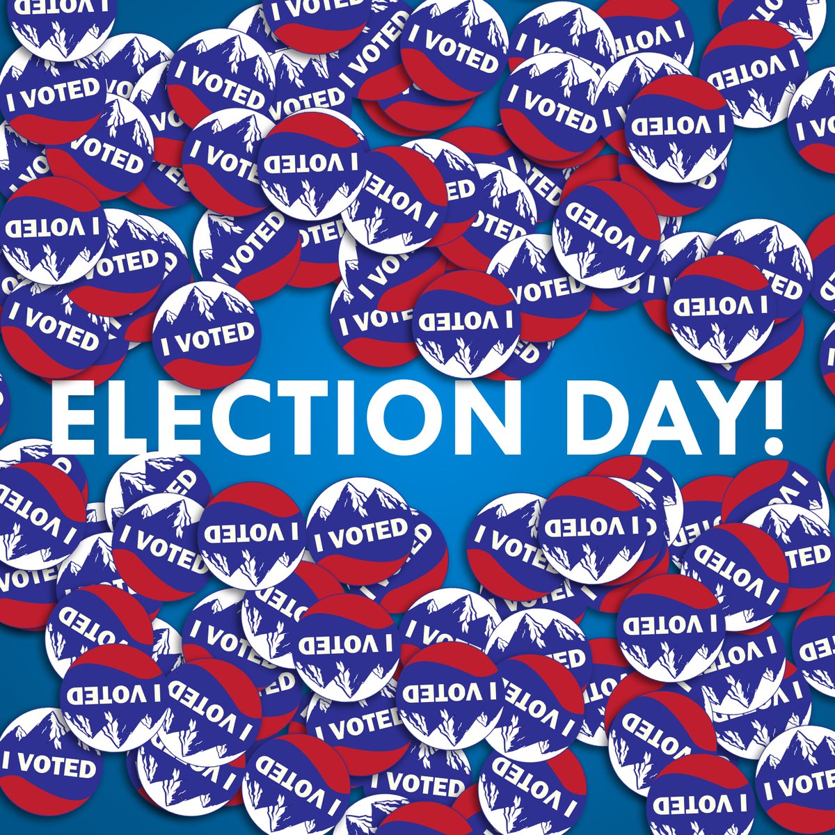 VoteSLCo's tweet image. Today is election day! If you haven't already, drop your ballot in one our drop boxes or at a vote center. Or, vote in person at one of our 21 vote centers. Make time to do it today. #saltlakecounty #votebymail #electionday #electionday2021