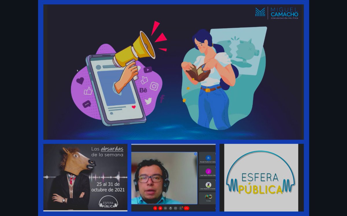 issa_ave's tweet photo. "Si ofrecemos algo en un titular esto debe desarrollarse en el contenido, por respeto a la audiencia" @miguelcamacho91 de @EsferaPublicaCO en #masterclasslive en @UniagustOficial #OpiniónPública https://t.co/7jXE1U8fNx
