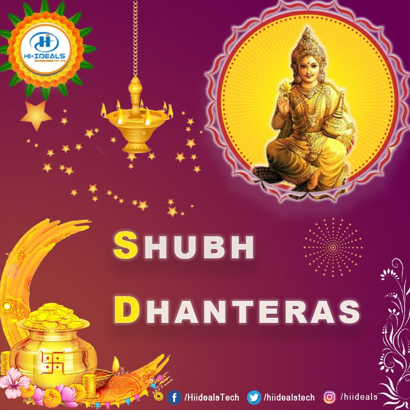 hiidealstech's tweet photo. #ShubhDhanteras https://t.co/Ch99wMrsPA