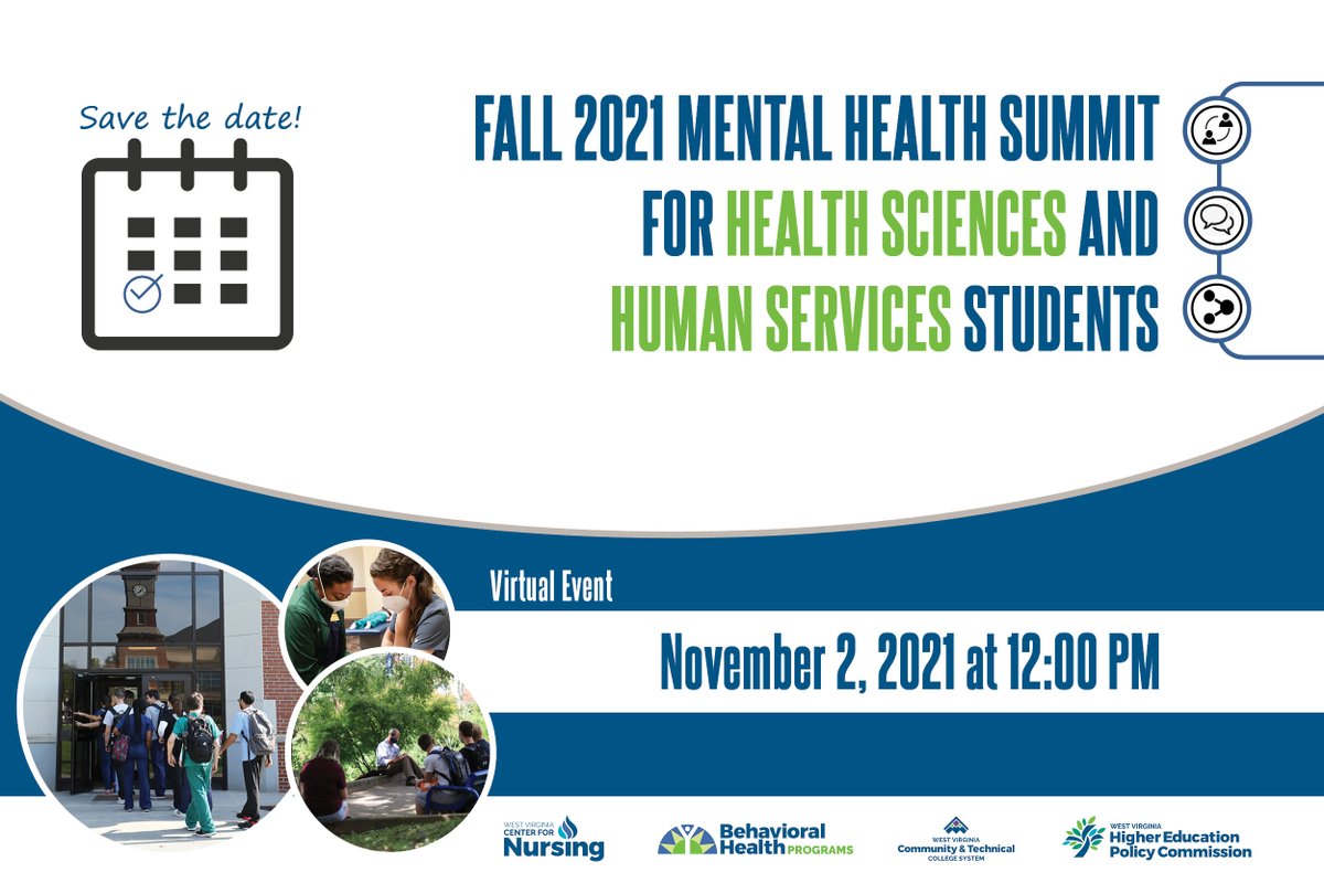 The Fall 2021 Mental Health Summit begins in 20 minutes!