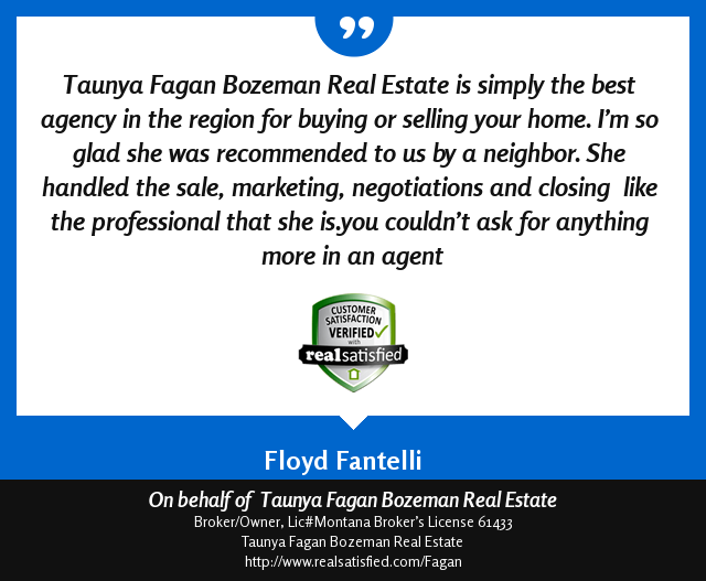 BozemanRealtor's tweet photo. I’ll take a recommendation like this anytime!  https://t.co/S011OSBBSg via @realsatisfied https://t.co/csElCGjiJL