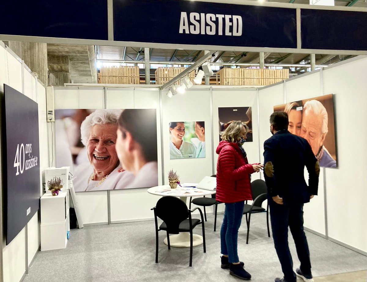 ASISTED's tweet image. La Fira de Mostres de Girona obria les seves portes el passat cap de setmana, després de dos anys de pandèmia.

ASISTED ha estat un dels 257 expositors que no han volgut perdre l’oportunitat d’apropar-se als més de 60.000 visitants i mostrar les novetats i tendències del sector.