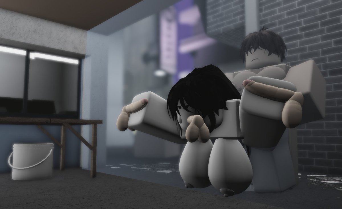 Mercys_Bakery's tweet photo. Commission for someone who likes to be used~<3 #rr34 #robloxrule34 #robloxr34 https://t.co/oFE7YYGlJo