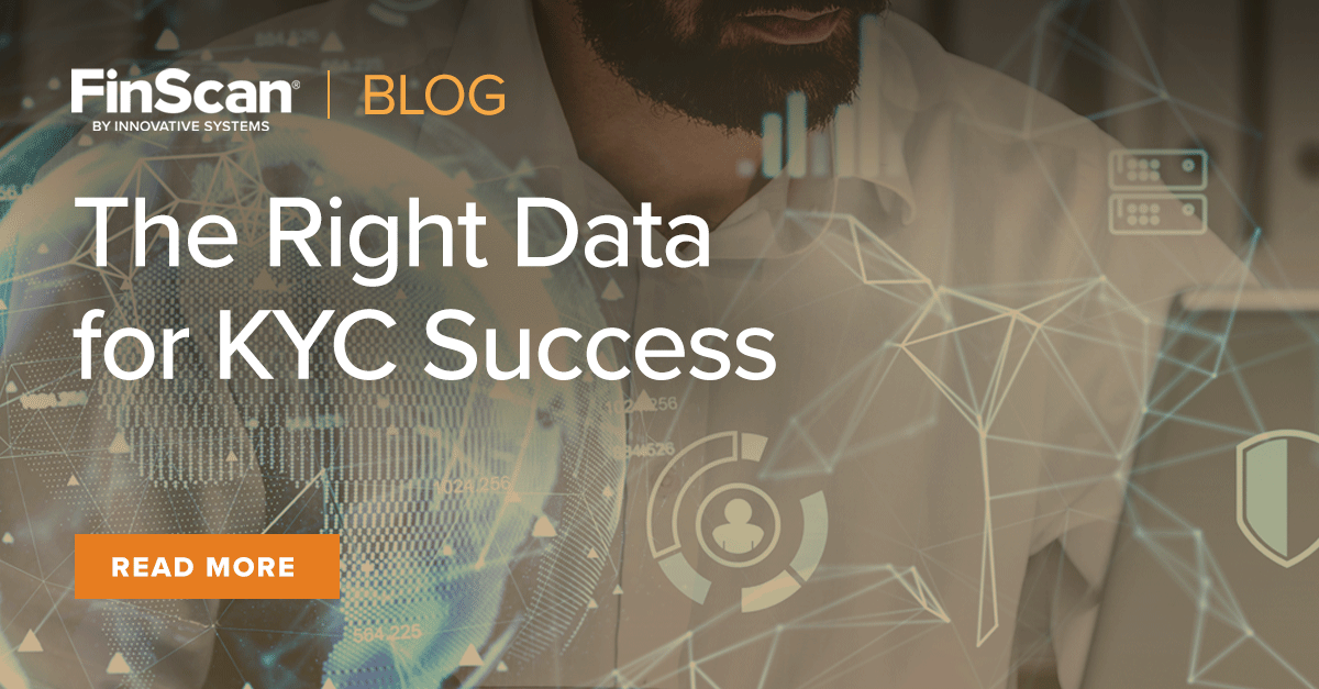FinScan's tweet photo. How do you achieve a robust #antimoneylaundering #compliance regime that meets regulatory requirements and does not stand in the way of business growth? Read our blog to understand what tomorrow’s definition of #KYC success will look like. https://t.co/FQo3bQ4iXY https://t.co/TbQKHYX9nY