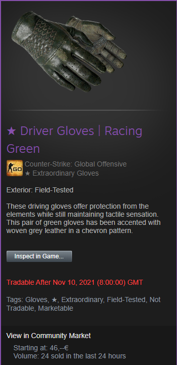 💰GIVEAWAY!💰

To celebrate my birthday, I have decided to give back to you guys!

Driver Gloves | Racing Green FT [£45]

How to enter:
📌Follow my twitter 
📌Retweet
📌Tag 2 friends

I will draw the winner the 10th of november, GLHF.