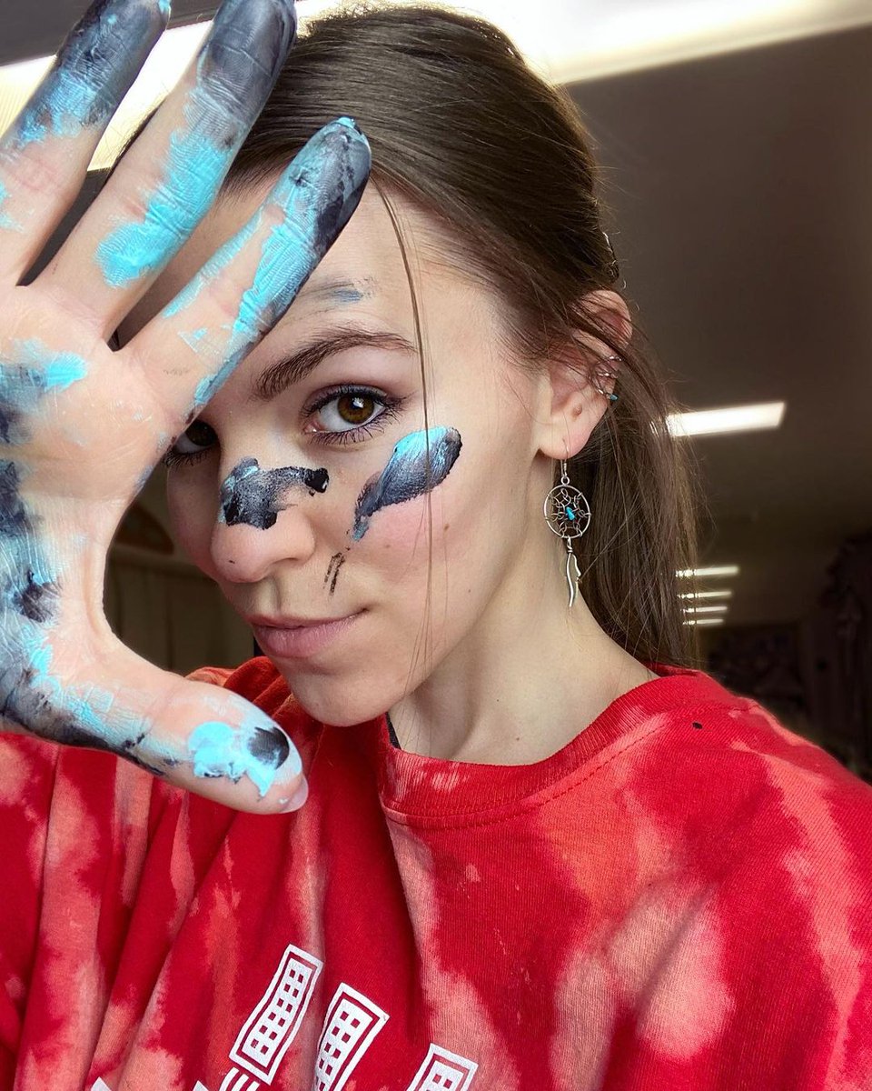 I think I got a bit excited with my painting.