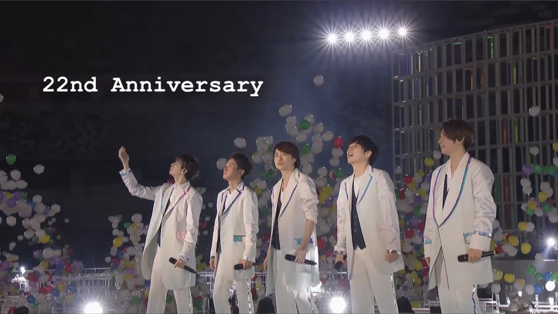 a617n19's tweet photo. 22周年おめでとうございます！
ずっとずっと5人が大好きです💓💓
今日映画見れるの楽しみ〜〜！
#嵐デビュー22周年 #ARASHI22ndAnniversary https://t.co/5iE7oVVe2m