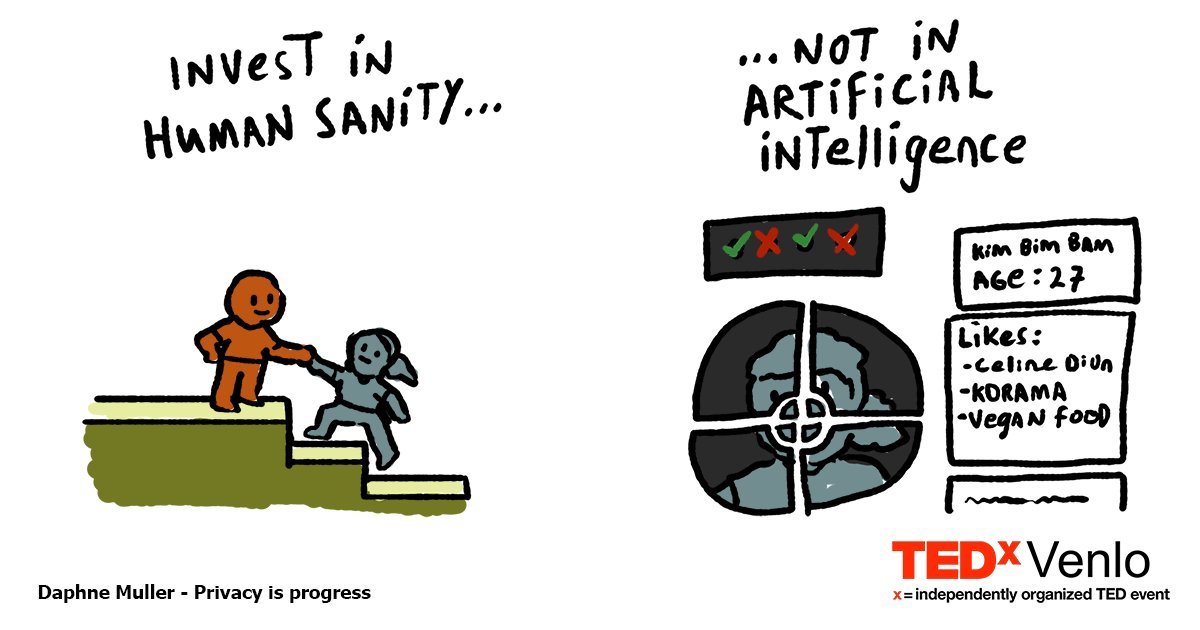 Privacy is progress 🔐
#TEDxVenlo