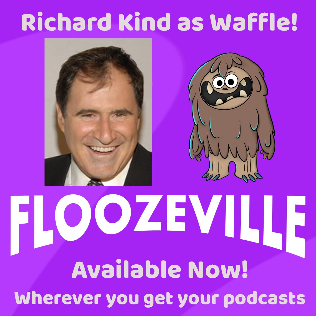 gokidgopod's tweet photo. The amazing RICHARD KIND from Curb Your Enthusiasm, Inside Out, and Red Pines plays WAFFLE in the new GoKidGo podcast show FLOOZEVILLE! Find all the GoKidGo shows for kids wherever you get your podcasts. https://t.co/Eot3lV2XWt #gokidgo https://t.co/Ab8iKqci0X