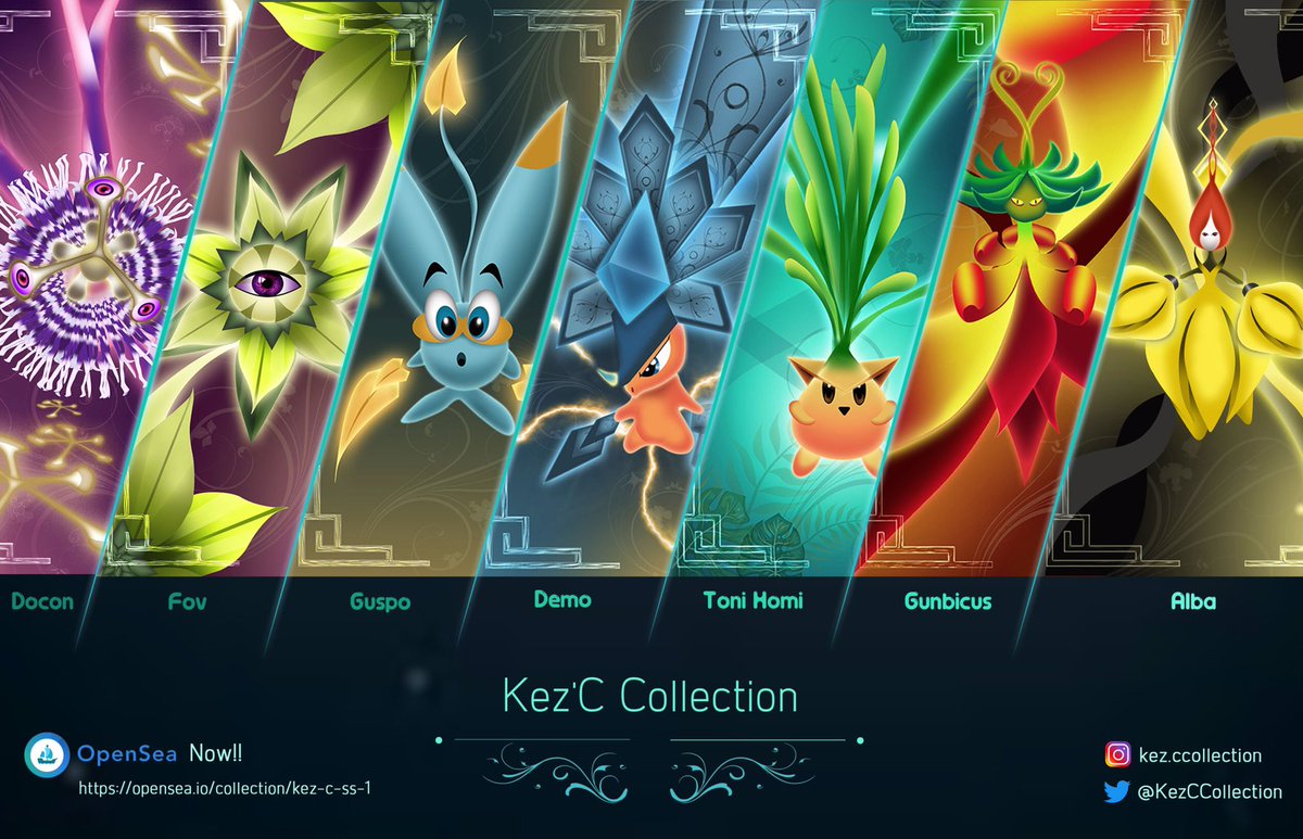 KezCCollection's tweet photo. Kez’C Collection

📌Drop on opensea now!!
Opensea : https://t.co/Jlr8ASuaaU https://t.co/1X64Cp979T