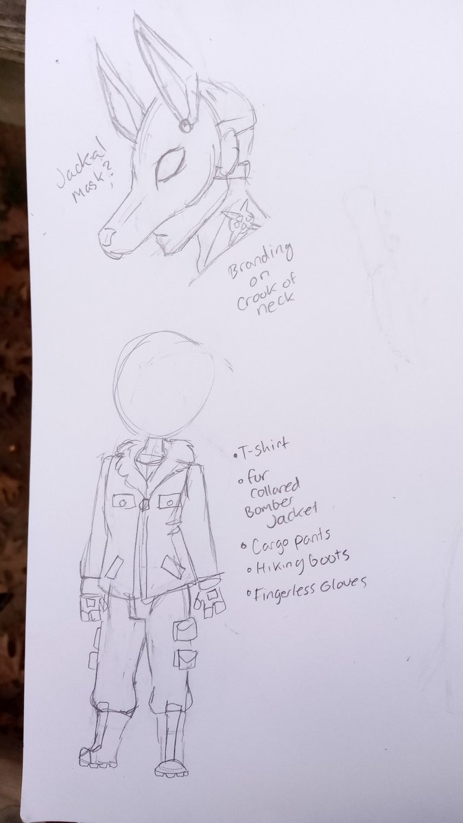 InvaderIka's tweet photo. Meet Jackal!

His real name is Gahiji Adel. He's Egyptian and from Damietta, Egypt. 

He's at least 6' 5", broadly built and is a strong yet silent type of person.

God I love this boy.

#slenderverse #slenderverseoc #proxyoc #proxy #slenderman #slendermanproxy https://t.co/mktH6ZZrJj