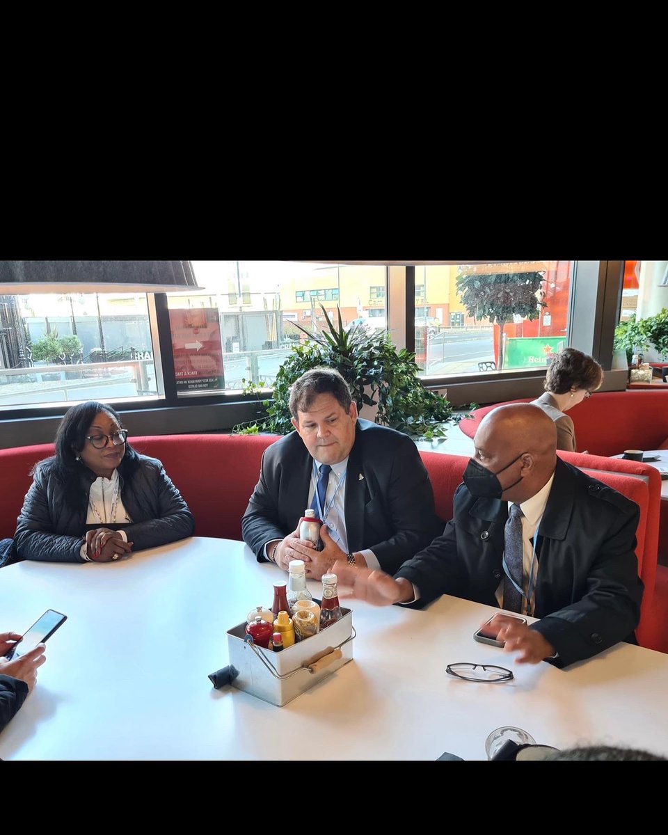Minister of Tourism Hon Josephine Connolly attends day 2 at COP26 -world leaders summit #COP26 #TogetherForOurPlanet