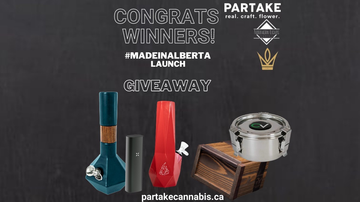 Thank you to everyone who entered &amp; supported our #madeinalberta #supportlocal giveaway! Winners will be contacted directly to arrange prizes.
<a href="/NLS_cannabis/">Northern Lights Supply</a> &amp; <a href="/RoyalStCannabis/">Royal Street Cannabis</a>
As per platform rules, promotion is no way sponsored, affiliated with or administered by Twitter. 18+