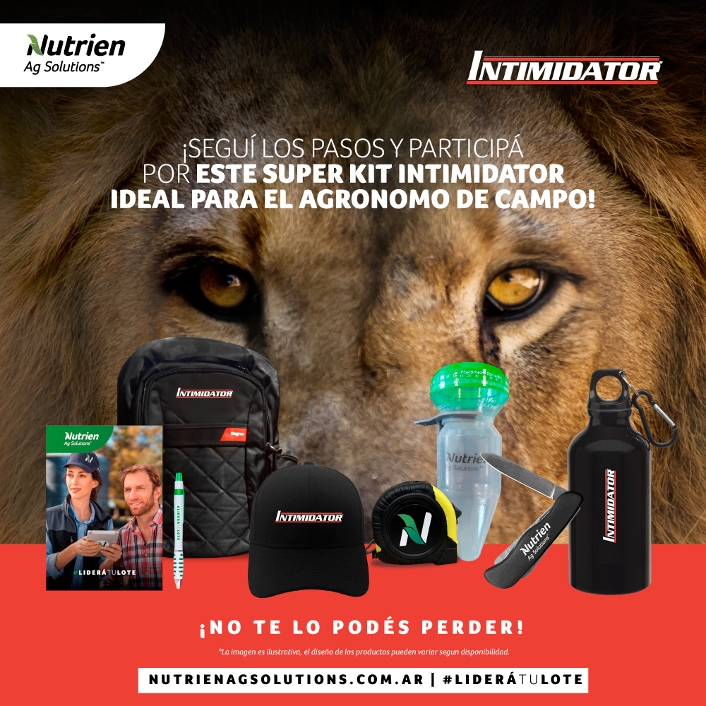 NutrienDigital's tweet photo. SORTEO🤳
¿Vas a perder la oportunidad de ganarte este #SúperKit INTIMIDATOR? Seguí los pasos
⏩
1. Seguinos en Twitter @NutrienDigital
2. Dale like a esta publicación y retwitteala 🦁
3. Contanos por qué te gustaría ganarte este equipazo. 

Ganadores: 1 por cada red social. https://t.co/JymqG94rSQ